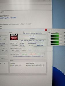 01-200743668: Lenovo yoga pro 7 14,5/процесор: amd ryzen 7 7840hs/3,8 ггц/озп: 32 гб/ssd: 1000гб/radeon 780m