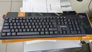 Б/у Клавиатура + мышь usb Vinga kbs170 01-200801738