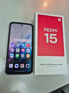 Б/в Мобільний телефон Xiaomi redmi 15 4g 6/128gb 01-200807744
