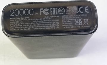 Б/у Повербанк Xiaomi mi power bank 20000mah 50w pb2050szm 01-200840293