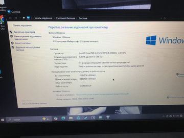 Б/в Ноутбук Lenovo 15/core i3 8145u ddr4/8gb ddr4/hdd *відсутній/ssd 240 gb/*інтегрована 01-200840812