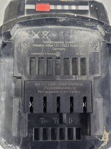 Б/в Шурупокрут Metabo bs 18 01-200808268