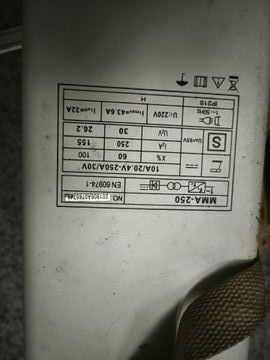 Б/у Сварочный аппарат Сталь мма-250 01-200881404