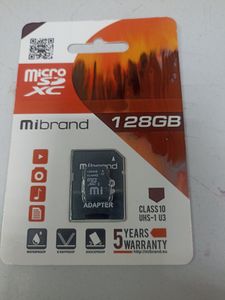 Б/в Карта пам'яті Mibrand 128 gb 01-200885099