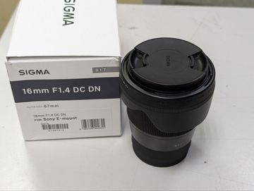 Б/в Фотооб`єктив Sigma af 16mm f/1,4 dc dn c 01-200897369