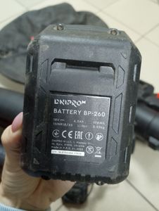 Б/в Пилосос садовий Dnipro-M dvb-200bc dual 2акб зп 01-200908129