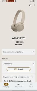 Б/у Наушники Sony wh-ch520 01-200919785