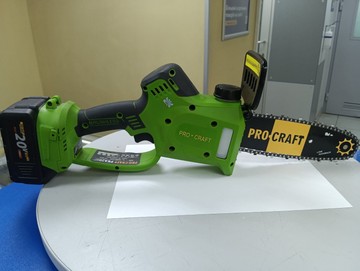 Б/у Пила цепная Procraft pka20 /1 акб / зп 01-200927012