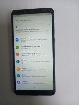 Б/в Мобільний телефон Nokia 3.1 plus dual sim 3/32gb 01-200932618