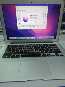 Apple macbook air 2015 a1466 13,3" core i5 1.6ghz/ram4gb/ssd128gb/intel hd graphics 6000
