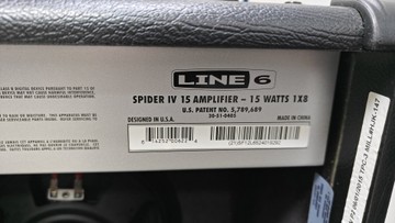 Б/в Комбопідсилювач Line6 spider iv 01-200941749