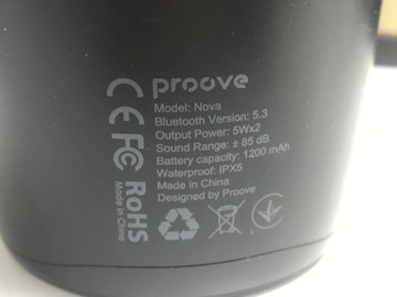 Б/в Акустика Proove nova 01-200983734
