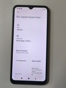 Б/в Мобільний телефон Xiaomi redmi 9c nfc 2/32gb 01-201026290