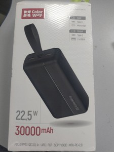 Б/в Повербанк Colorway cw pb 300lpc2bk 01-201032050
