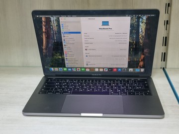 Б/в Ноутбук Apple macbook pro a1989 13,3" core i5 2,4ghz/ram8gb/ssd256gb/iris plus graphics 655 01-200993071
