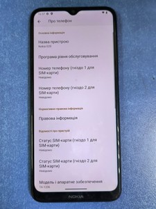 Б/в Мобільний телефон Nokia g20 4/64gb 01-201052580