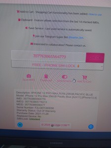 Б/в Мобільний телефон Apple iphone 12 pro max 256gb 01-201101353