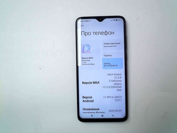 Б/в Мобільний телефон Xiaomi redmi note 8 pro 6/64gb 01-201122437