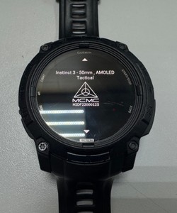Б/в Смарт-годинник Garmin instinct 3 50mm amoled tactical edition 01-201175117