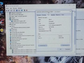 Б/в Ноутбук Hp 11/pentium n5000 ddr4/8gb ddr4/hdd *відсутній/ssd 256 gb/*інтегрована 01-200840290