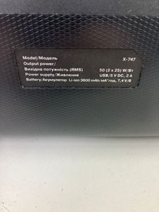 Б/в Акустика Real-El x-747 01-200848445