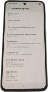 Б/в Мобільний телефон Samsung galaxy a36 5g 8/256gb 01-200862143