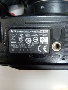 Б/в Фотоапарат Nikon d3000 af-s dx nikkor 18-105mm f/3,5-5,6g ed vr 01-200864840