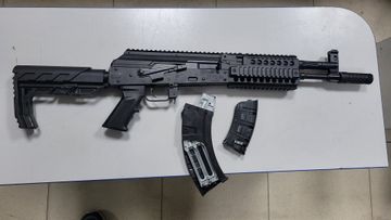 Б/в Пневматична гвинтівка Crosman full auto ak1 cak1 01-200865345