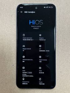 Б/в Мобільний телефон Tecno spark go 1 kl4 3/64gb 01-200860972