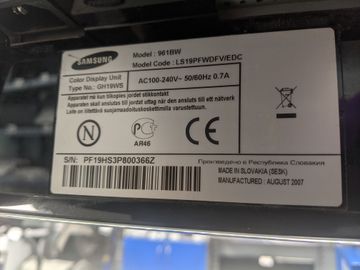 Б/в Монітор Samsung 961bw 01-200893673