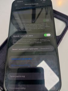 Б/у Мобільний телефон Apple iphone 16 pro max 256gb 01-200917982