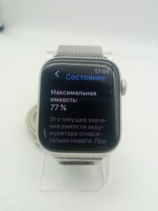 Б/в Смарт-годинник Apple watch series 6 gps 44mm aluminum case 01-200941964