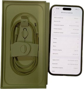 Б/в Мобільний телефон Apple iphone 16 pro max 256gb 01-200896830