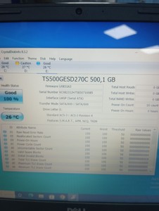 Б/у Ssd накопитель Transcend esd270c 500 gb 01-200955970