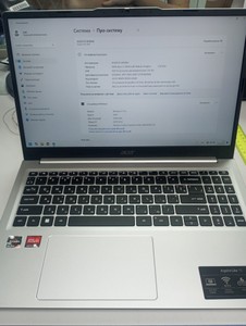 Б/в Ноутбук Acer 15/ryzen 3 5400u ddr4/8gb ddr4/ssd 512 gb/*інтегрована 01-201004430