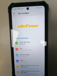 Б/в Мобільний телефон Ulefone armor 24 12/256gb 01-201057754