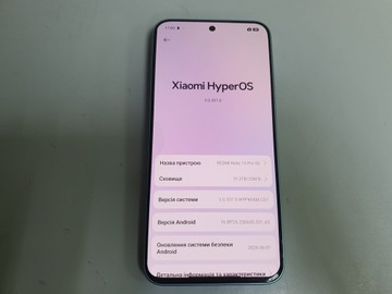 Б/у Мобільний телефон Xiaomi redmi note 15 pro 5g 8/256gb 01-201072963