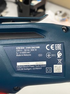 Б/в Шурупокрут Bosch gtb 650 01-201094826