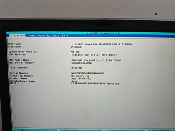 Б/в Ноутбук Acer 13/core i5 6200u ddr3/8gb ddr3/hdd *відсутній/ssd 128 gb/*інтегрована 01-201177964