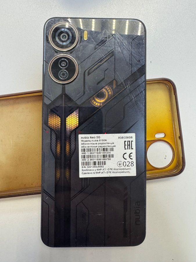 nubia gaming neo 5g 8150n 8/256gb