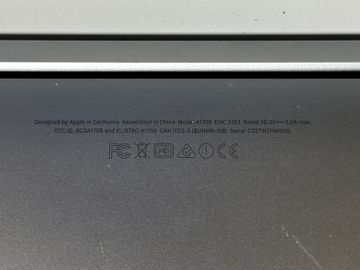 01-200795626: Apple a1706 macbook pro 13,3" core i5 3.1ghz /ram 8gb /ssd 256/ gpu intel iris plus 650 1536mb