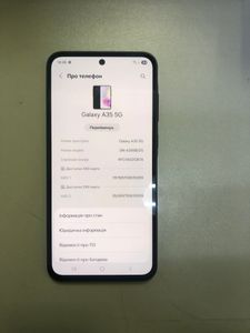 Б/в Мобільний телефон Samsung galaxy a35 5g 6/128gb 01-200801903
