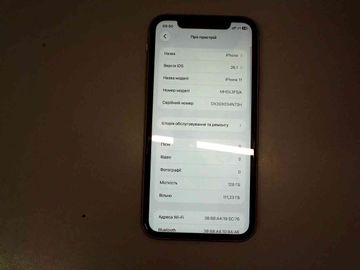 Б/у Мобильний телефон Apple iphone 11 128gb 01-200820029