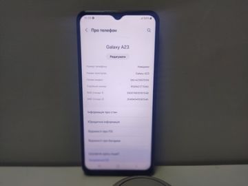 Б/в Мобільний телефон Samsung galaxy a23 sm-a235 4g 6/128gb 01-200858852