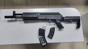 Б/в Пневматична гвинтівка Crosman full auto ak1 cak1 01-200865345