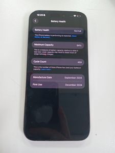 Б/в Мобільний телефон Apple iphone 16 pro max 256gb 01-200866321