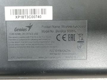 Б/в Бездротові клавіатура+миша Genius slimstar 8008 wireless 01-200889453