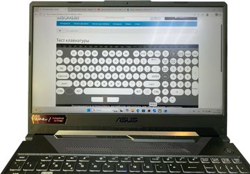 Б/в Ноутбук Asus 15/core i5-11400h ddr4/16gb ddr4/ssd 512 gb/geforce rtx2050 4gb 01-200889807