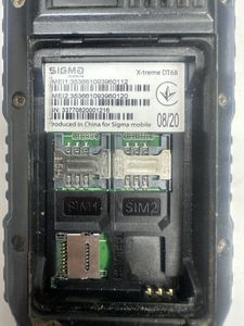 Б/у Мобільний телефон Sigma x-treme pk68 back 01-200891605