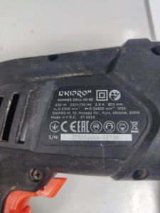 Б/в Дриль ударний Dnipro-M hd-80 01-200892874